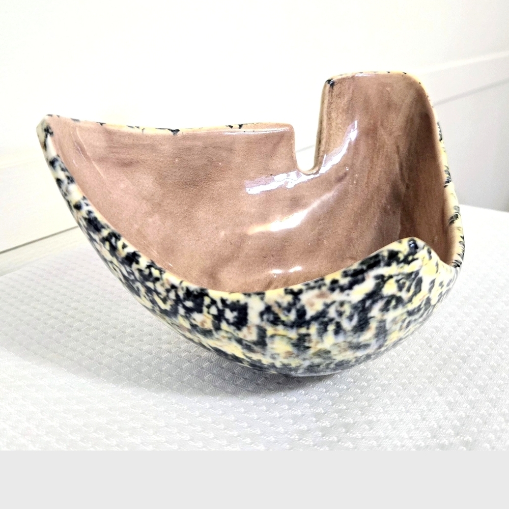 Studio Pottert Abstract Serving Bowl Spoon Holder Cigar Ashtray Sponge Retro